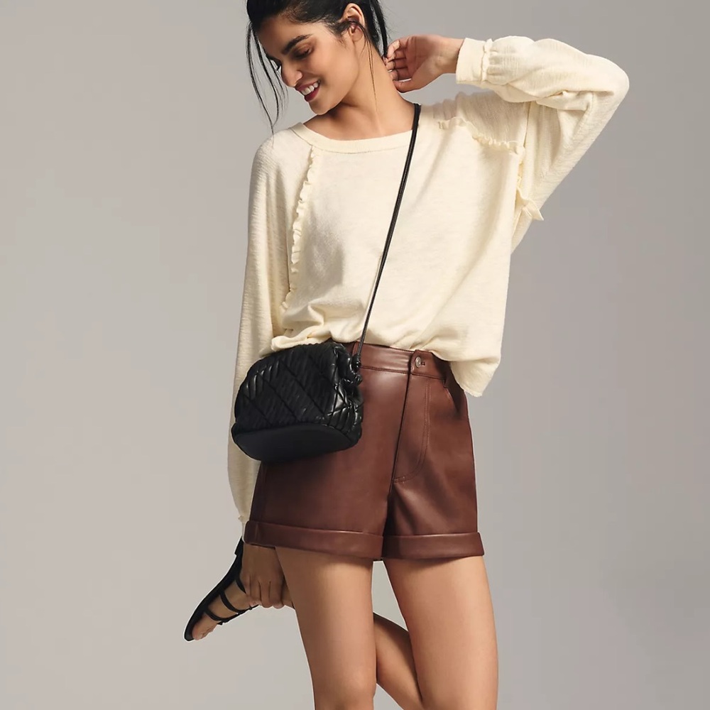 Pilcro Ruffled Raglan top - Picture 4 of 8